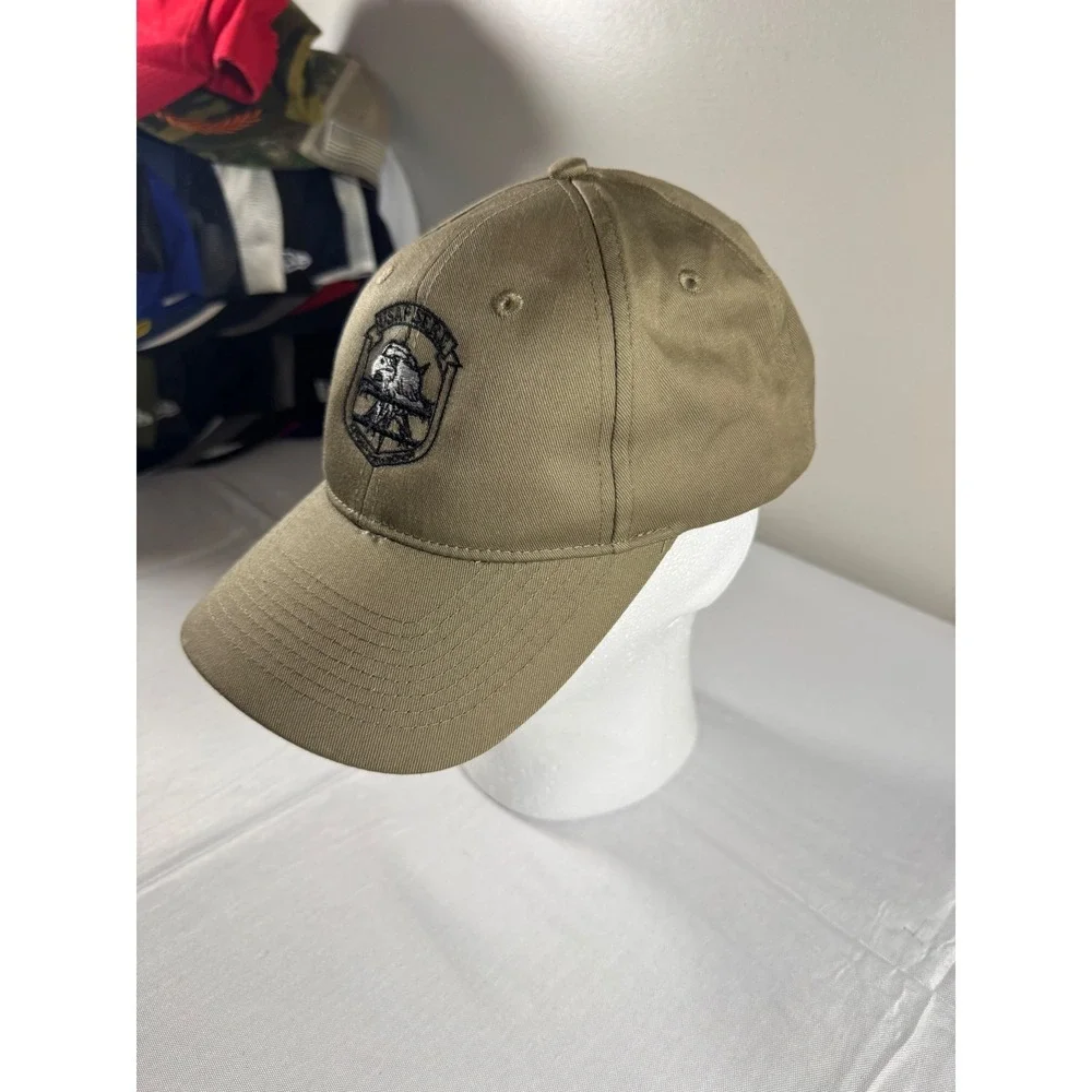 Port & Company USAF SERE Military Embroidered Hat Tan Khaki Adjustable Cap